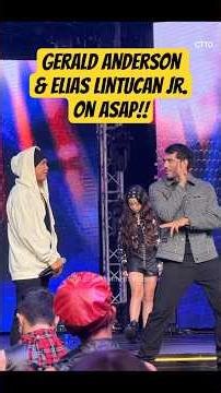 Elias Lintucan Jr. Magpeperform sa ASAP Kasama Si Gerald Anderson. Vice Ganda Spotted!
