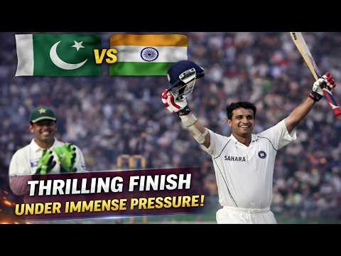 India vs Pakistan | Test Thriller | Kumble Sparked Hopes | Younis Stepped Up Under Immense Pressure