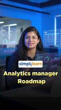 Analytics Manager Roadmap 2026 | How To Become An Analytics Manager In 2026 | #Shorts | #Simplilearn