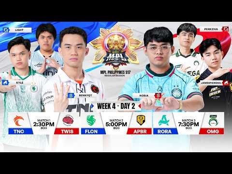 🔴 LIVE | MPL PH S17 | ENGLISH - Week 5 Day 2