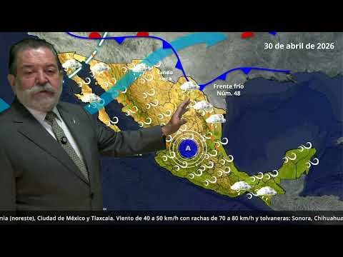 29 de abril de 2026 Pronóstico del Tiempo.