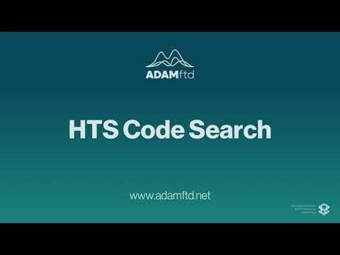 HTS Code Search