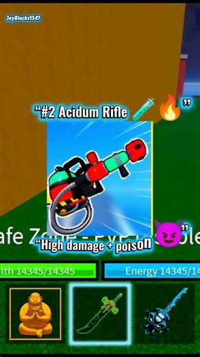 “Top 3 BEST Guns in Blox Fruits 🔫🔥”
