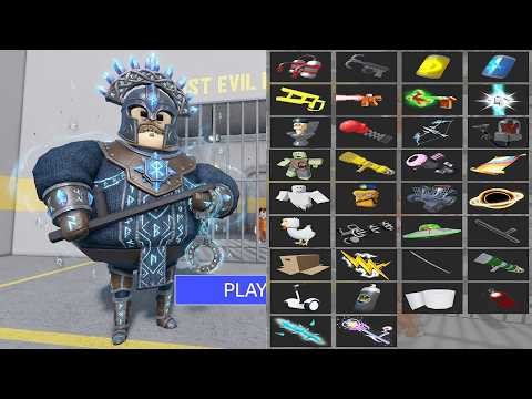 All Items Unlocked BARRY'S PRISON RUN OBBY HARD MODE - Roblox New Update All Morphs Full Gameplay