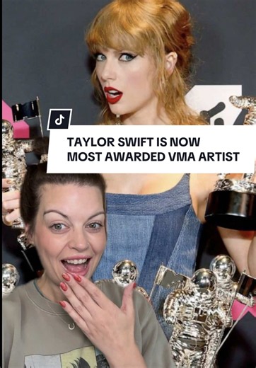 🚨 TAYLOR IS NOW THE MOST AWARDED VMA ARTIST OF ALL TIME! #vmas #mtv #swifties #taylorswift