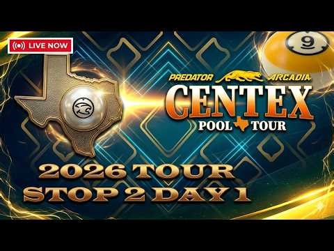 2026 Predator Arcadia CenTex Pool Tour / From Eddie's Tavern Embassy Oaks / 87 Player Field