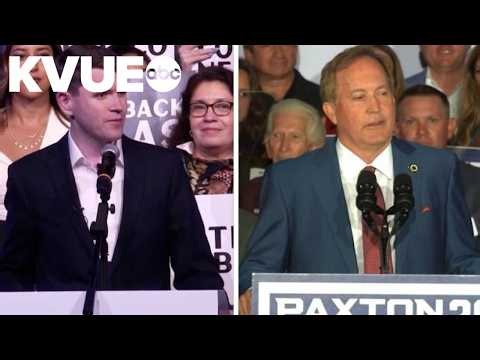 Paxton, Talarico make closing pitches with US Senate control at stake