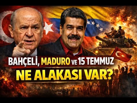 15 TEMMUZ İLE MADURO'NUN NE ALAKASI VAR ? BAHÇELİ NE DEMEK İSTİYOR ?