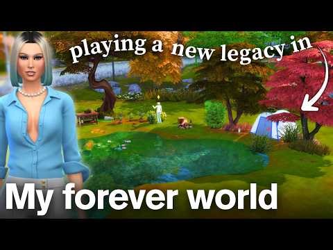 🌸Playing a brand new legacy challenge in my sims 4 forever world!