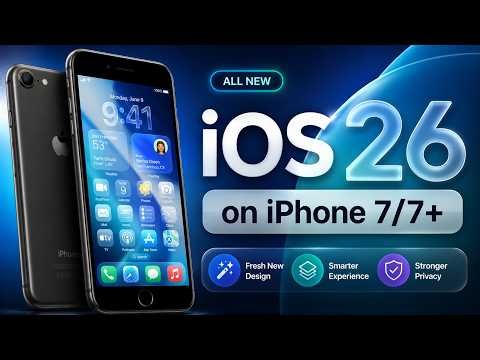 How I Installed iOS 26 on iPhone 7 || Install iOS 26 on iPhone 7/7 Plus Right Now!
