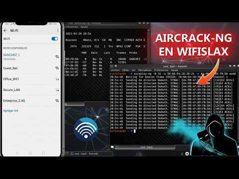Cómo Hacer una Auditoría WIFI con Aircrack-ng en Wifislax 📡 Redes Inalámbricas ✅ Ciberseguridad ✅