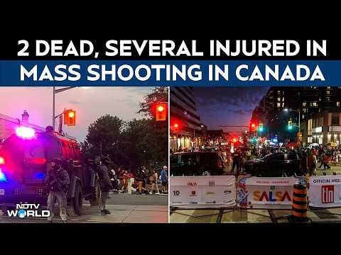 Canada Mass Shooting | 2 Dead, Several Hurt In Shooting At Toronto Festival, Attacker On The Run