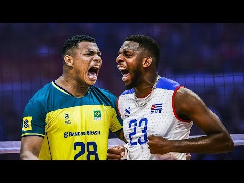 Brazil vs Cuba | One of the Most Dramatic Matches in Volleyball History !!!