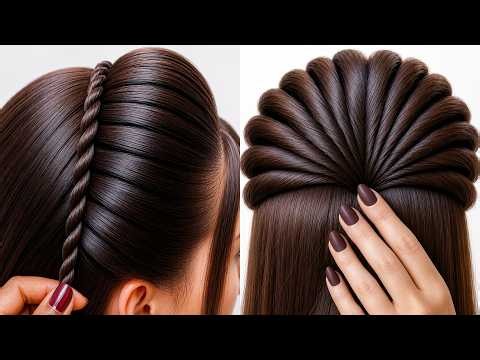 Most Easy & Beautiful Hairstyle Tutorial | Trendy Hairstyle For Girls | Hairstyle For Birthday Party