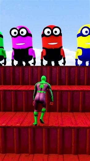 GTA 5 Epic Water Ragdolls | Spider-Man Jumps / Fails ep.18743 #shorts