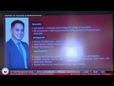 House names private prosecutors in Sara Duterte impeachment trial