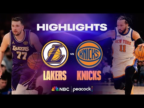 Los Angeles Lakers vs. New York Knicks | SUNDAY NIGHT BASKETBALL HIGHLIGHTS | NBA on NBC | 2/1/26