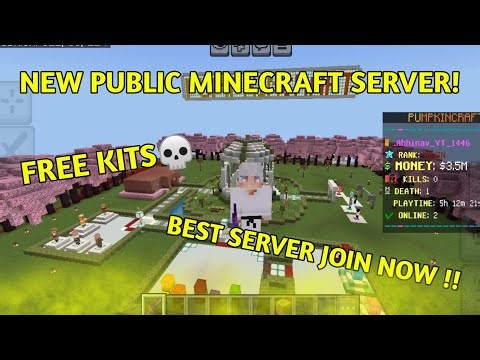 New Best Free Survival SMP Server 🔥🔥2026Minecraft | Java + PE | 24/7 Online |Anyone Can Join🤯