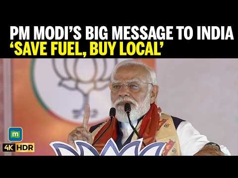 PM Modi’s Big Appeal to Indians Amid Global Economic Challenges | Save Fuel, Buy Local