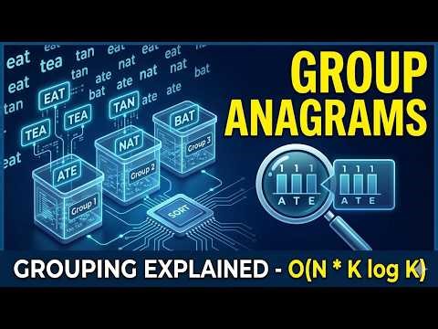 🔥 GROUP ANAGRAMS — HashMap + Sorting Trick! | LeetCode 49 | Interview Favorite