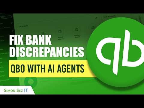 How to Fix Bank Errors and Discrepancies in QuickBooks Online with AI Agents