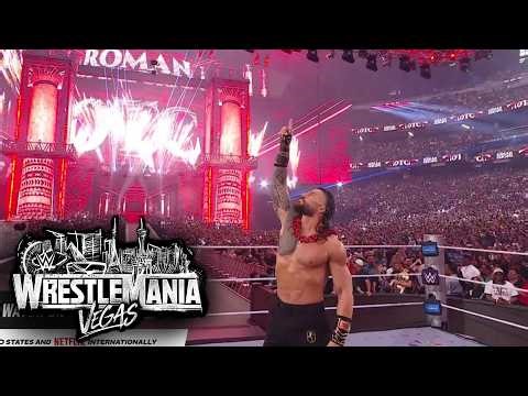 Roman Reigns honors The Bloodline with iconic entrance: WrestleMania 42 Sunday highlights