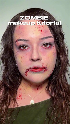 Easy Last-Minute Zombie Makeup Tutorial for Halloween 🧟‍♀️