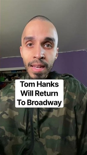 Tom Hanks Returns to Broadway #tomhanks #theatre #broadway #shorts
