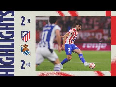 Atlético de Madrid 2 (3)- 2 (4) Real Sociedad | ⚽ Lookman & J. Alvarez | HIGHLIGHTS King's Cup Final
