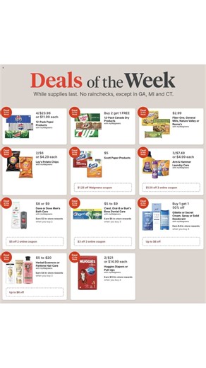 Walgreens Weekly Ad 10/04 - 10/10
