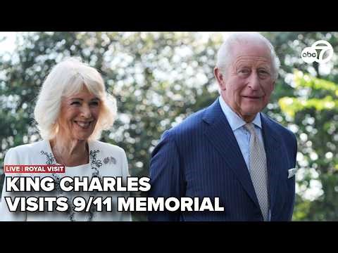 King Charles visits 9/11 Memorial