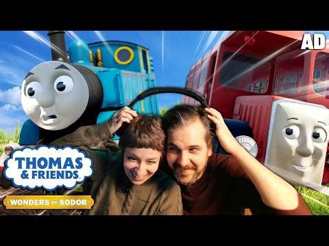 We race a bus in a train | Thomas & Friends™: Wonders of Sodor #AD