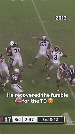 Diving in to save the play 👏 #virginiatech #accfootball #collegefootball