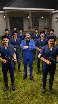 Salman Khan’s Y+ Security (3D) by Professor of How