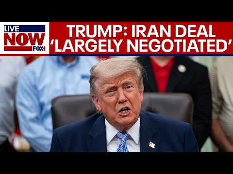 BREAKING: Trump says deal with Iran 'largely negotiated'