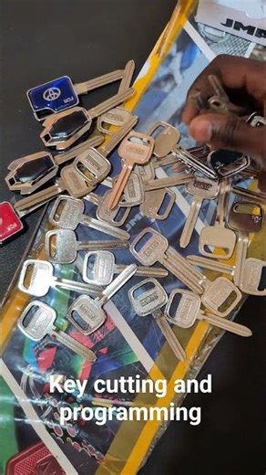 Key cutting, shell replacement, ignition repairs and programming #locksmith