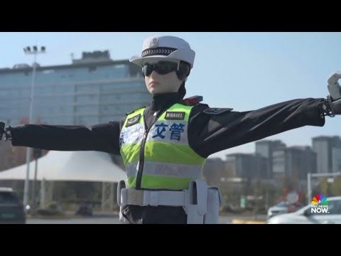 China rolls out robot cops in cities to push humanoid robots in daily life