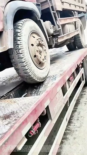 Truck on a Truck: The Precision Load of Heavy Machinery