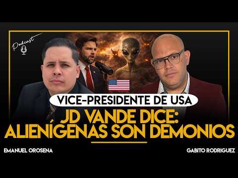 VICE-PRESIDENTE JD VANCE DICE: ALIENÍGENAS S0N DEM0NI0S