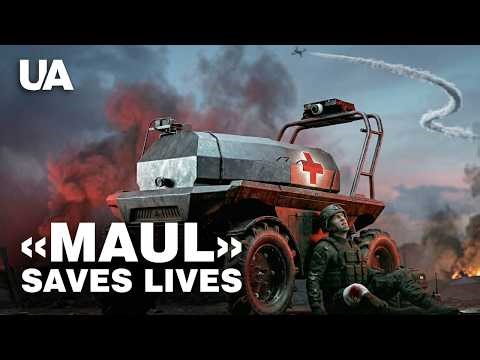 Unbreakable “Maul”! An almost immortal robot saving Ukrainian soldiers’ lives