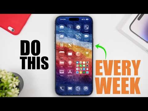 DO THIS Once a Week on iPhone - This is Why !