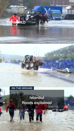 Why is Istanbul facing such intense flooding?