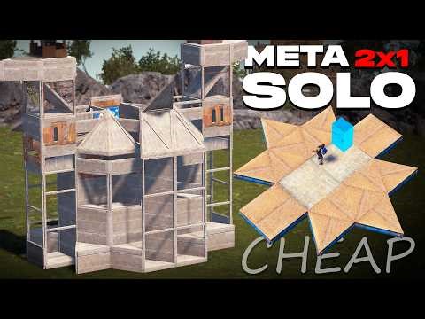 This CHEAP Solo Base is BROKEN! (Rust 2026 NEW META Design)