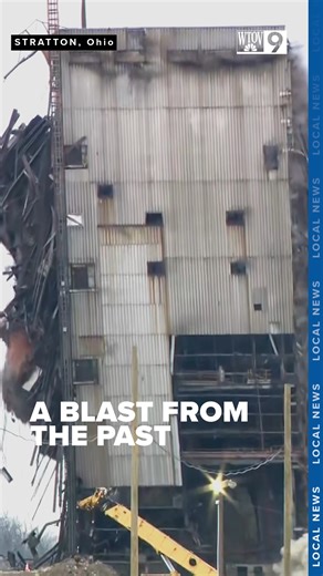 Demolition of the former Sammis power plant in Stratton continued late Wednesday afternoon with another implosion FULL STORY: https://bit.ly/4bMiqzN | WTOV NEWS9