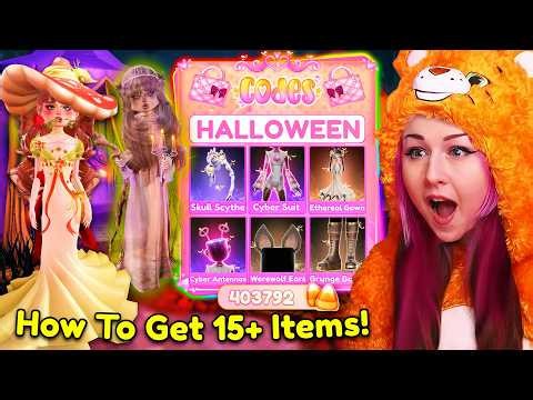 HOW TO CLAIM All 30+ ITEMS In The NEW HALLOWEEN UPDATE w/ Insane SECRETS! | ROBLOX Dress To Impress