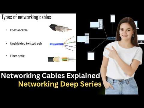 Networking Cables | Twisted Pair Cable | Coaxial Cable | Fiber Optic Cable