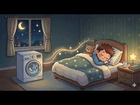 Washing Machine White Noise for Baby Sleep | Calming Washing Machine Sound | 1 Hours