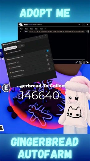 🤯Adopt Me Script | Gingerbreads Autofarm #scriptadoptme #adoptme #adoptmescript #adoptmeroblox