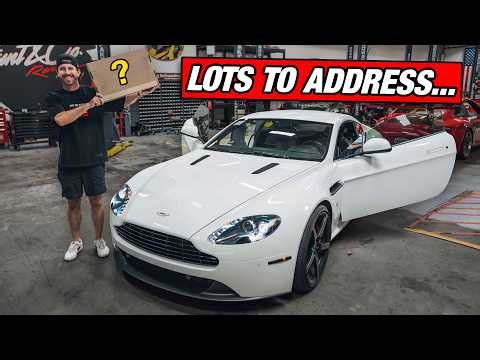 FIRST MOD FOR MY ASTON MARTIN VANTAGE!