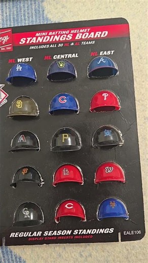 Weekly update of National League Standings for September 21, 2026